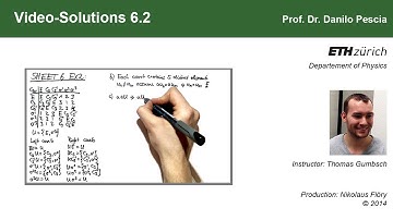 Group Theoretical Methods in Solid State Physics, Video-Solution 6.2