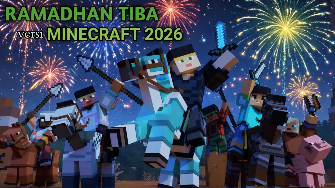 RAMADHAN TIBA VERSI MINECRAFT - Ramadhan 2026 M / 1447 H