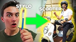 ON A ÉCHANGÉ UN STYLO CONTRE UN SCOOTER (feat. FASTGOODCUISINE) | HugoPOSAY