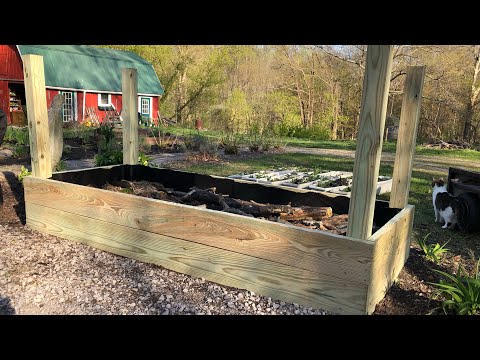 Video: How to build a raised garden bed | Strawberry bed