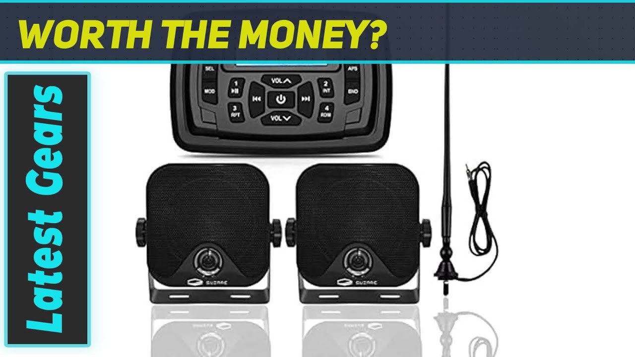 Guzare Marine Bluetooth Stereo System: Your Ultimate On-Board Audio Upgrade!