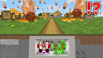 DOOMSDAY BUNKER TO PROTECT FAMILY FROM METEORITE APOCALYPSE!!