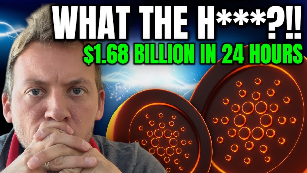 CARDANO ADA - 1,68 МИЛЛИАРДА ДОЛЛАРОВ ЗА 24 ЧАСА!!! ЧТО ЗА ЧЁРТ?!!