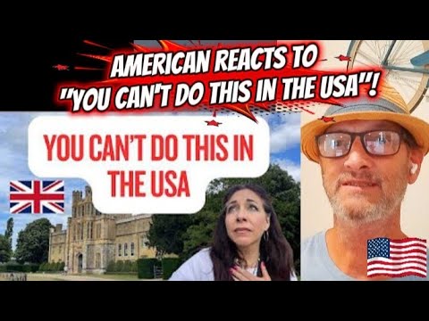 American reacts to "You can't do this in the USA"!