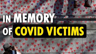 150,000 hearts painted in London to remember COVID victims | The National Covid Memorial Wall