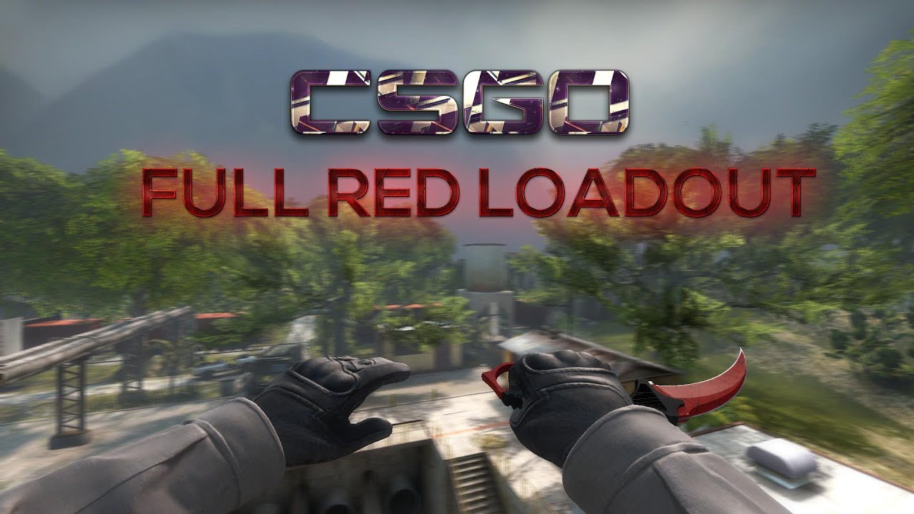 [CS:GO] The Red Loadout - YouTube