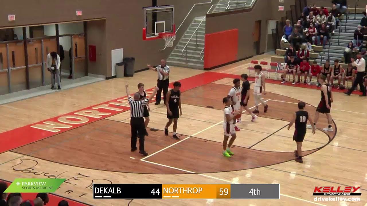 DeKalb at Northrop 202122 Boys Basketball SummitCitySports YouTube