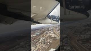 Landing Iasi ATR 72-600 Tarom YR-ATM