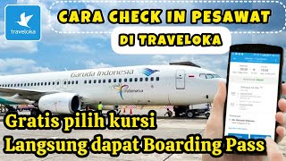 CARA CHECK IN PESAWAT DI TRAVELOKA