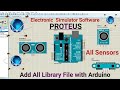 How to install arduino library in proteus 8  proteus add all library file  proteus download