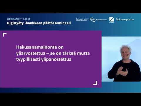 Video: Markkinoija. Vastuut ja vaaditut tiedot