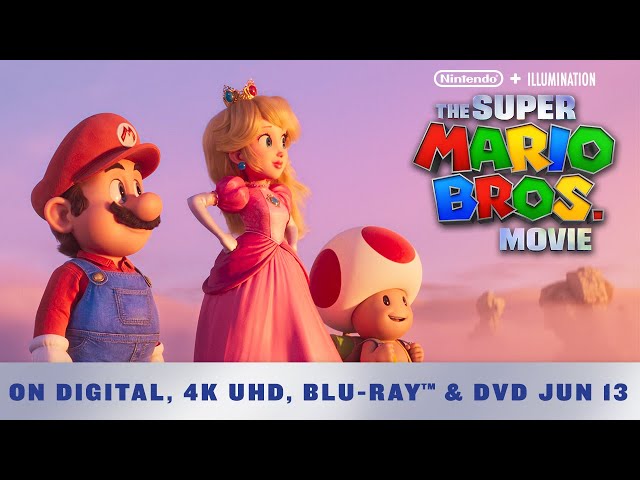 The Super Mario Bros. Movie DVD Release Date June 13, 2023