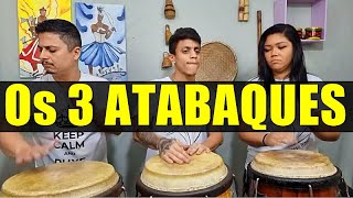 DIVISÃO RÍTMICA de TOQUES para Rum, Rumpi e Lê