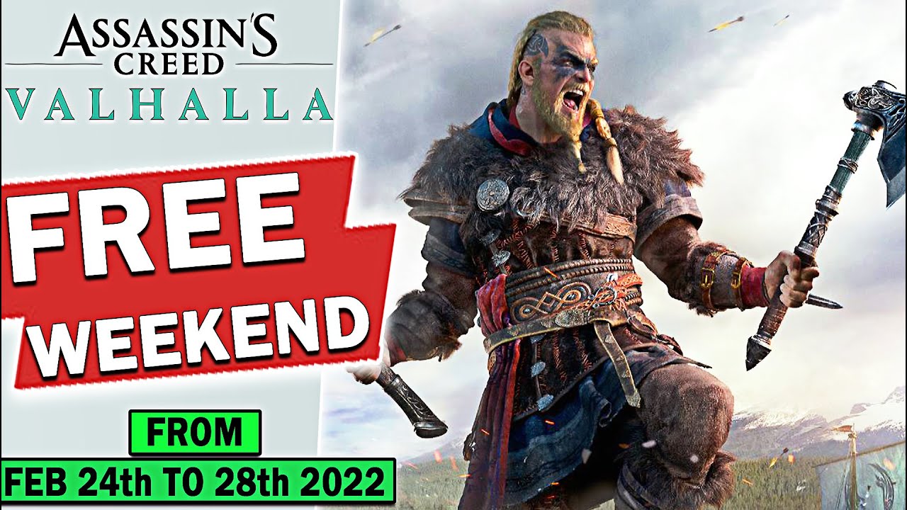 Assassin's Creed Valhalla Free Weekend February 2022 - PlayStation