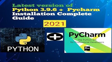 Install Python 3.9.6 and Pycharm IDE Latest version on Windows 10 |[Complete Guide].