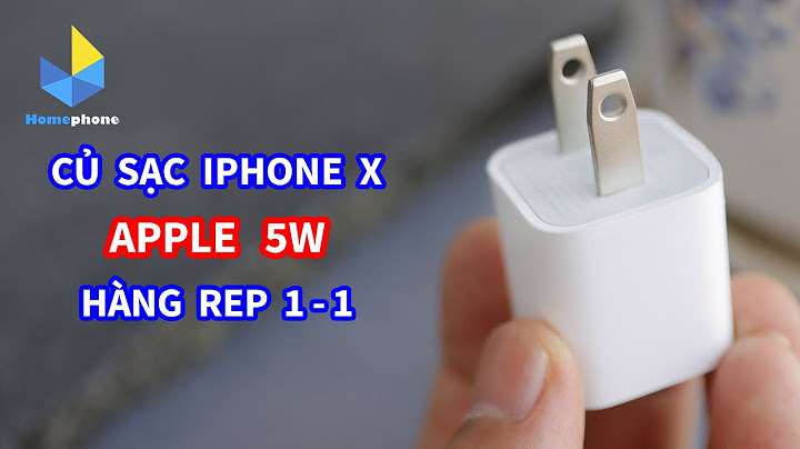 Sạc iphone zin 5w chính hãng chấm xanh là gì năm 2024