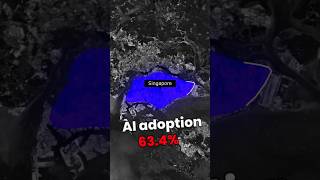 Top Countries Using AI the Most 🤖 #shorts #geography #country #history #map