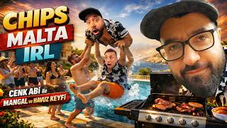 CHIPS Malta’da Saray Gibi Eve Girdi! Havuz Başı Mangal Partisi