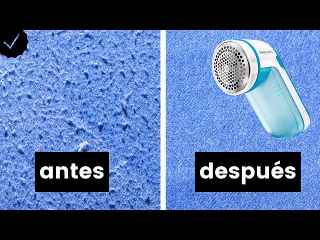 Este quitapelusas Philips deja tu ropa como nueva