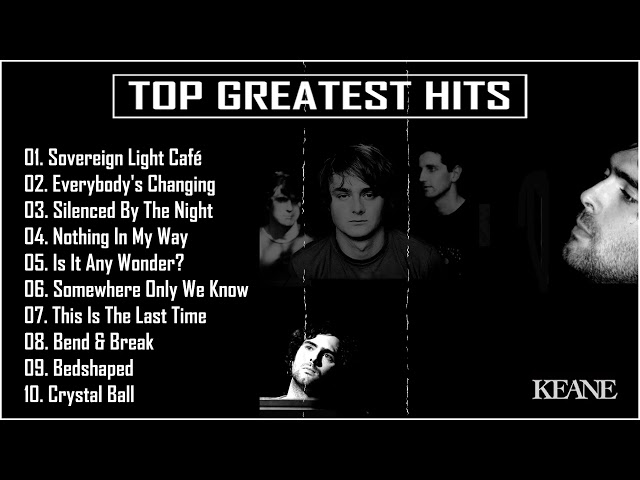 K E A N E Greatest Hits Full Album - Best Songs Of K E A N E Playlist - Soft Rock Playlist class=
