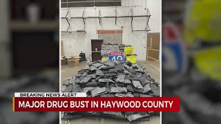 Major drug bust on I-40 in Haywood County