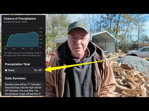 First Big Winter Storm Prep of 2026!