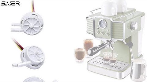 SAIER flow sensor, best choice for your coffee machine. #SAIER #waterflowsensor #proximityswitch