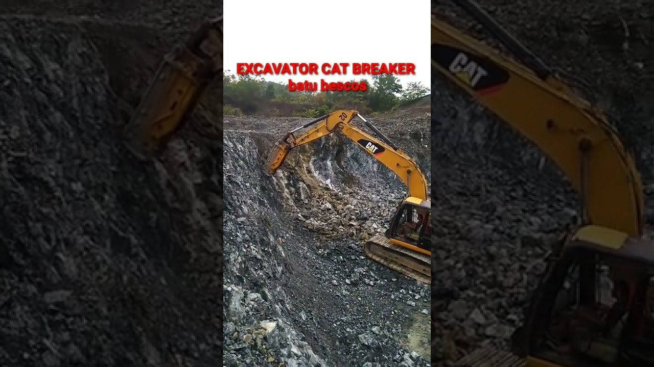 EXCAVATOR BREAKER batu bescos 