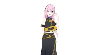 Megurine Luka (Original Style) - MMD Speed Render