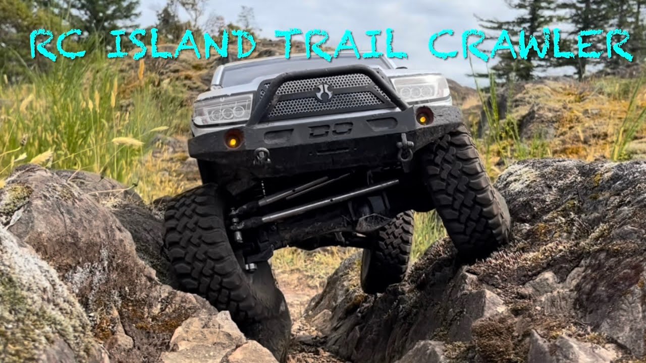 Axial Scx6 rc trail crawling at Turtle Rock, Viideo 2