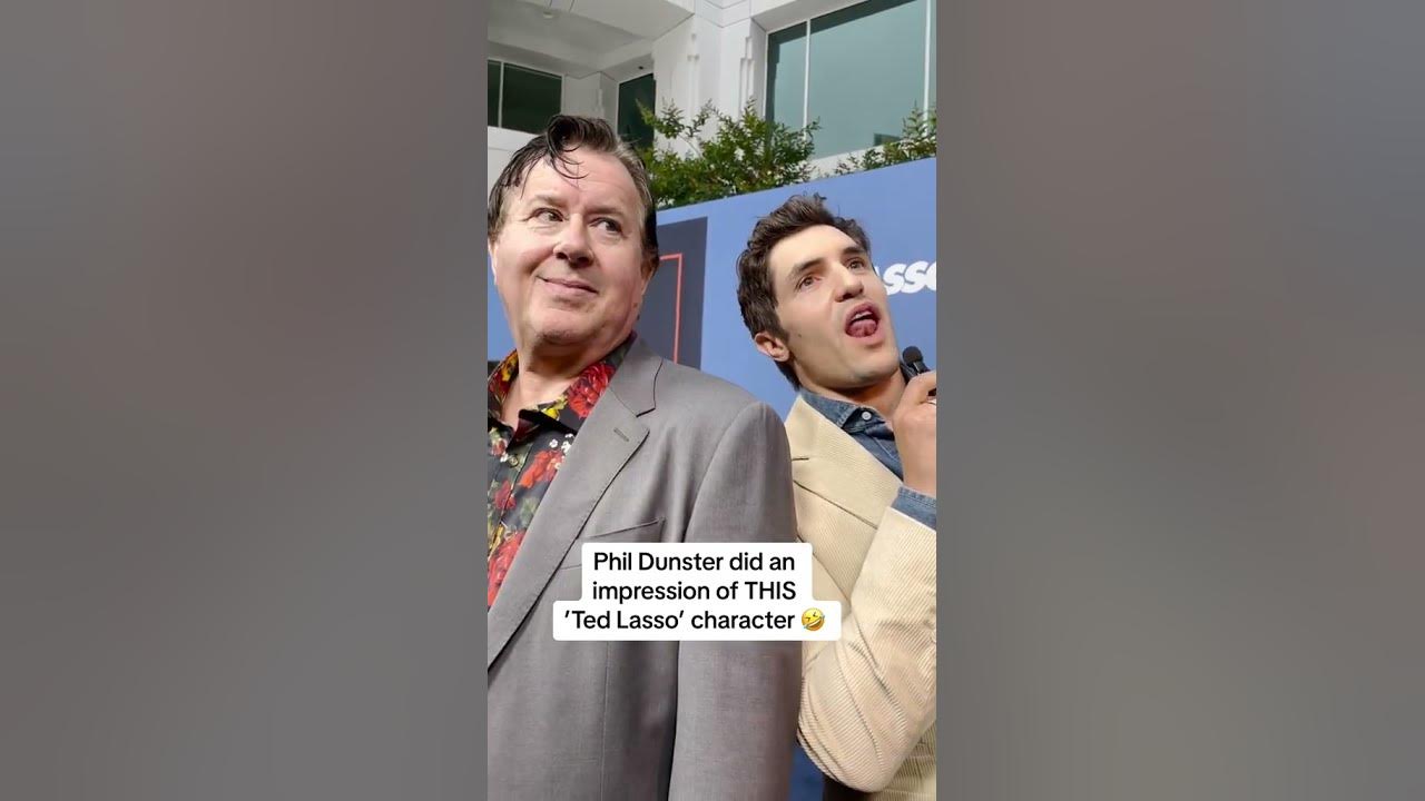 Phil Dunster Did An Impression Of THIS Ted Lasso Character 🤣 #Shorts