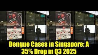 Dengue Cases in Singapore: A 35% Drop in Q3 2025