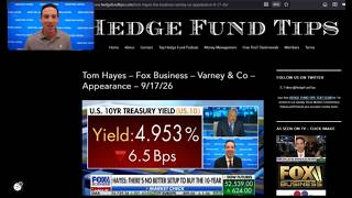 Hedge Fund Tips with Tom Hayes - VideoCast - Episode 361 - September 17, 2026