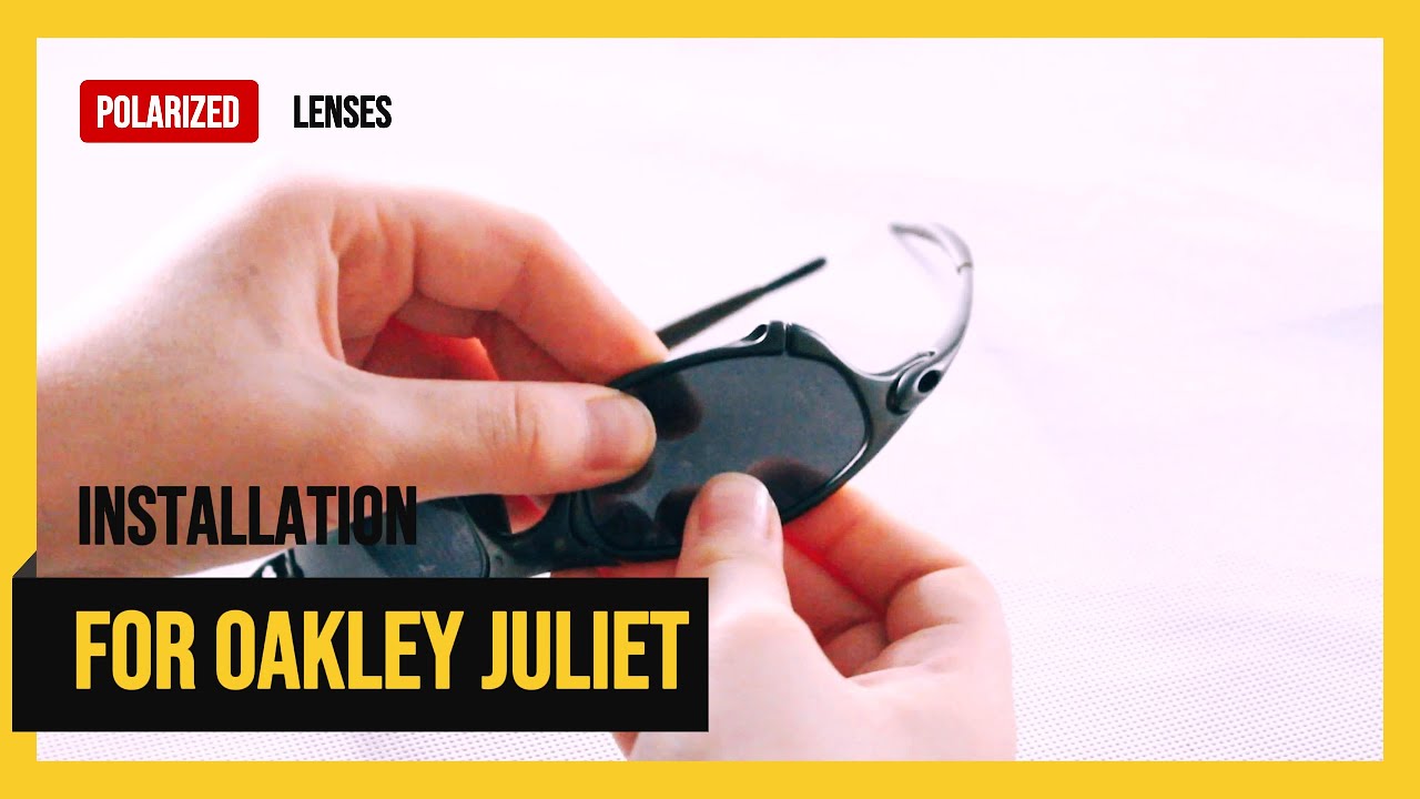 Oakley Juliet Lenses Replacement Tutorial | How to Install New Oakley Juliet Lenses Replacement Tutorial | How to Install New