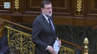 Rajoy, after listening to Rufián: "In politics, nothing absurd is impossible."