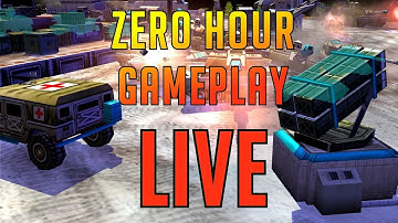 Pro 1v1 Matches - Generals Zero Hour Livestream