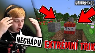 JAK SPRÁVNĚ HRÁT MINECRAFT? NEUVĚŘÍTE!!! | Morry REAGUJE na Plej