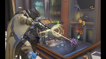 Ana Overwatch | Numbani Competitive 81%-74% Accuracy | Animation Cancel is KEY