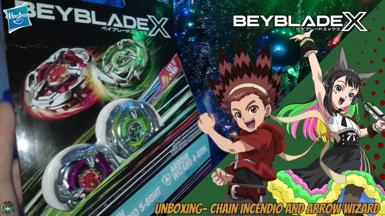 O Último X de 2024?🎄🎁 [Unboxing] Hasbro's Chain Incendio & Arrow Wizard ...