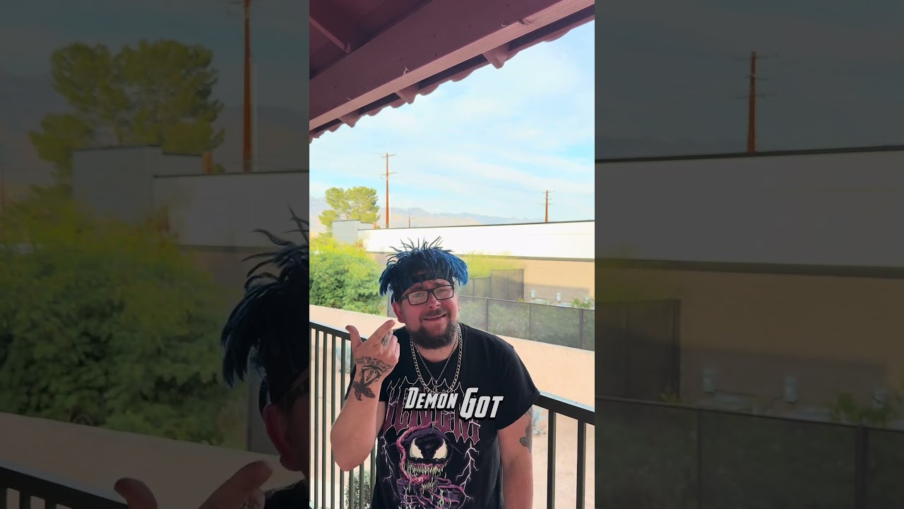 Menace prod by @TaylorMadeBeatz out 1/30/26 #520 #fyp #music #rapperwiththebluehair #viralvideo