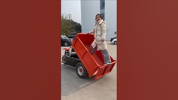 One machine for multiple uses saves time effort labor and manpower #self unloading