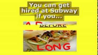 Subway Application Important Insider Tips to Get Hired Fast