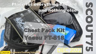 Chest Pack Kit for Yaesu FT-818
