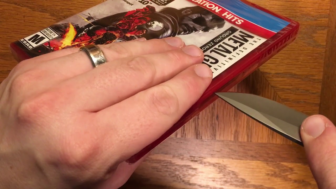 Metal Gear Solid V The Definitive Experience Ps4 Hits Unboxing Youtube