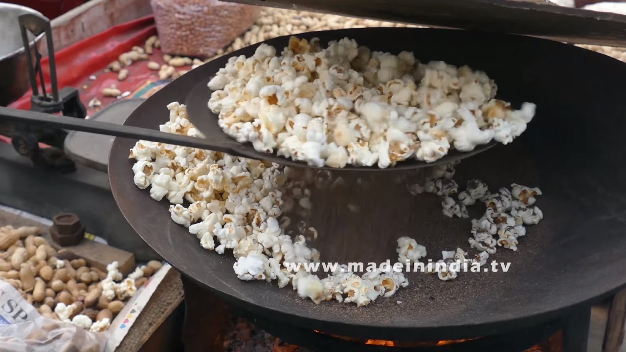 OLDEST WAY OF COOKING | POPCORN MAKING IN SAND | FOOD & TRAVEL TV