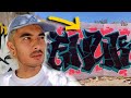 Skater Tries Writing Graffiti | POV Graffiti |