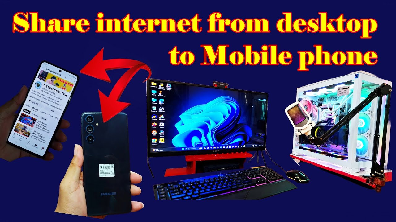 How to Share from desktop pc to Mobile phone YouTube