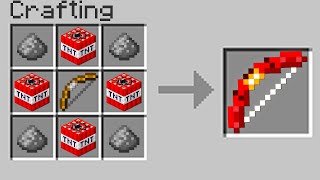 Minecraft UHC but you can craft any item you want with TNT...