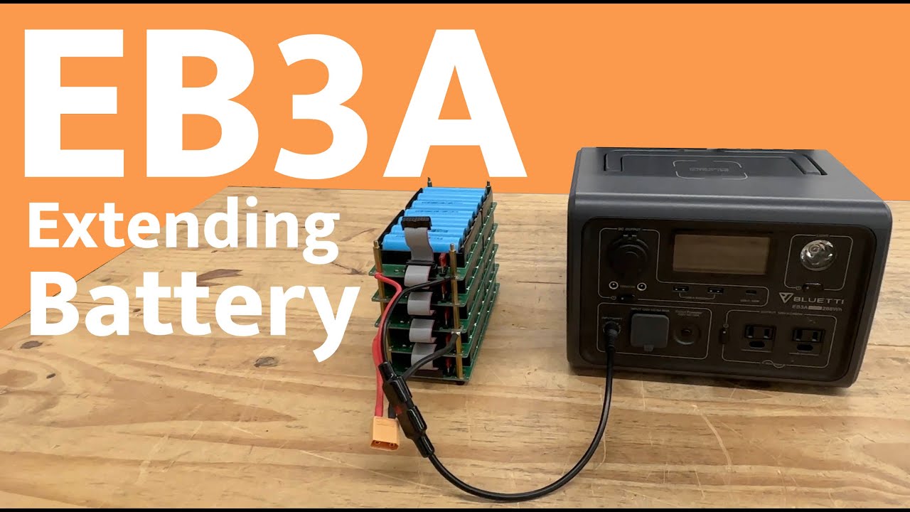 Bluetti Eb3A - Add more battery 
