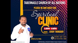 SPIRITUAL CLINIC | | APOSTLE N.K PAUL